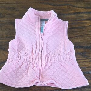 Carter's Light Pink Quilted Vest